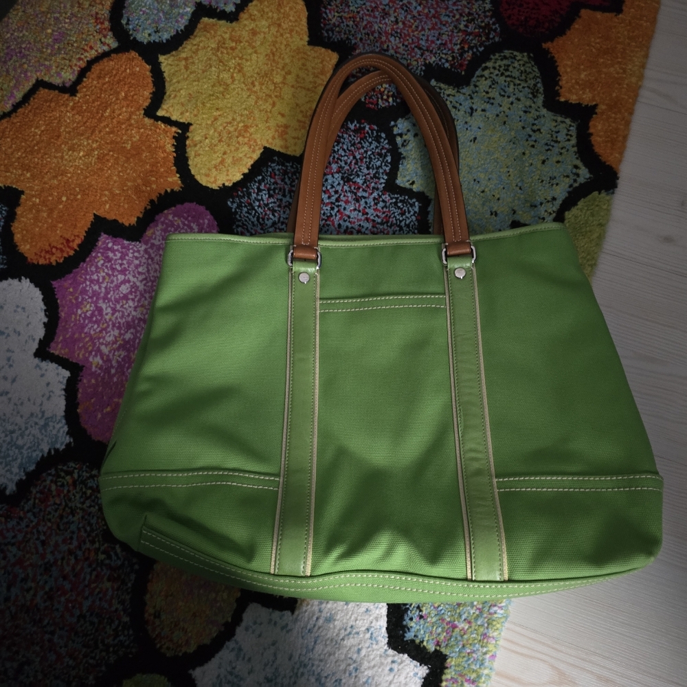 Coach Large Canvas Tote Bag